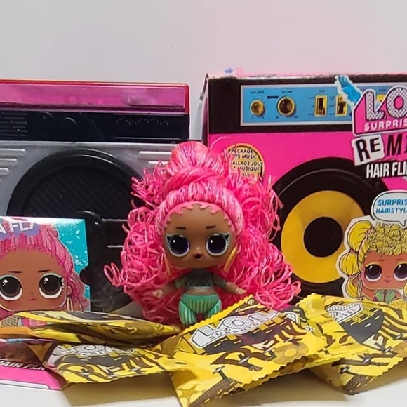 1 Supa Fly LOL Surprise REMIX Hair Flip Big Sister Doll Music Record New - Picture 1 of 1